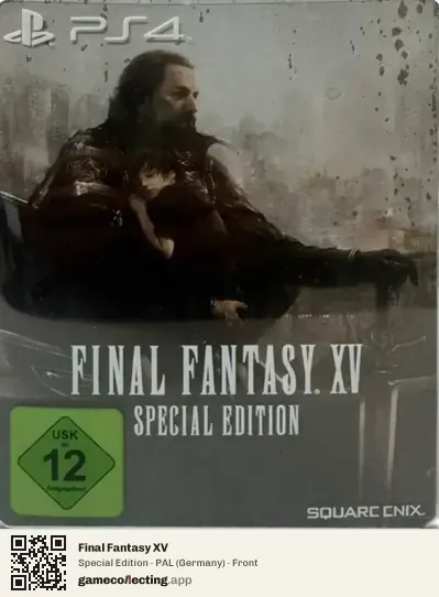 Final Fantasy XV PlayStation 4, Germany box front