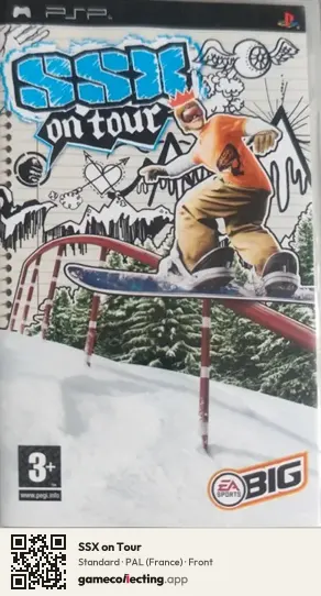 SSX on Tour PlayStation Portable, France box front