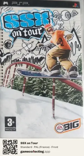 SSX on Tour PlayStation Portable, France box front