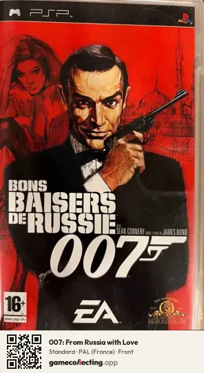 007: From Russia with Love PlayStation Portable, France box front