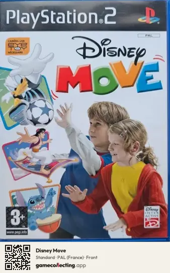 Disney Move PlayStation 2, France box front