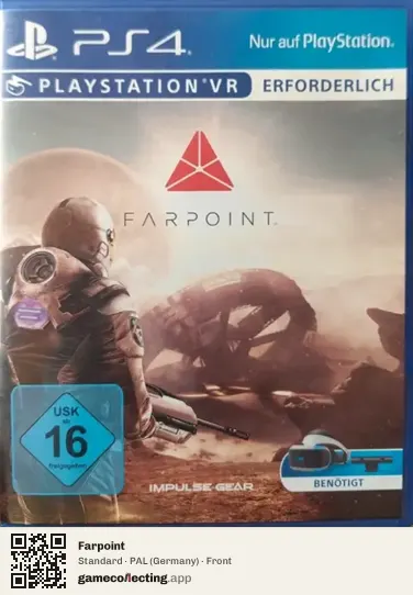 Farpoint PlayStation 4, Germany box front