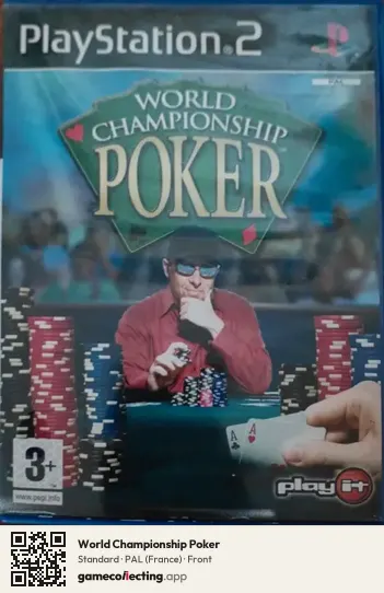 World Championship Poker PlayStation 2, France box front