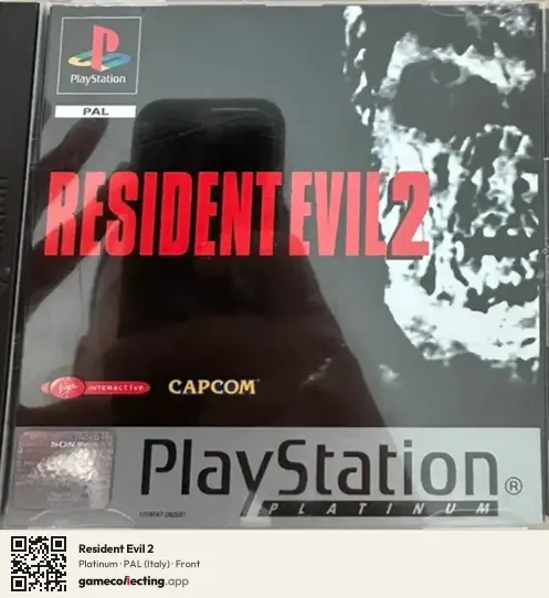 Resident Evil 2 PlayStation, Italy box front