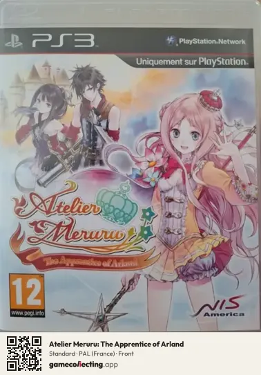 Atelier Meruru: The Apprentice of Arland PlayStation 3, France box front