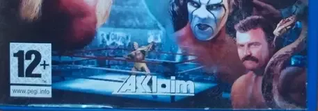 Showdown: Legends of Wrestling, the PEGI square on its front