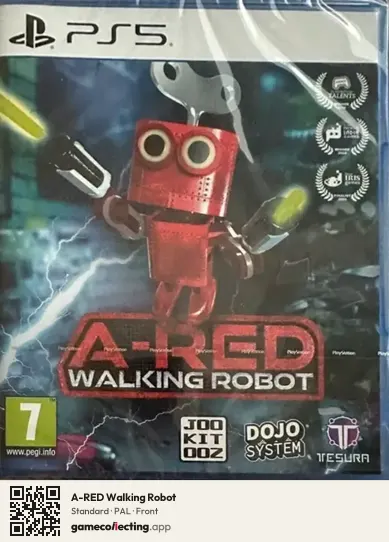 A-RED Walking Robot PlayStation 5, PAL box front