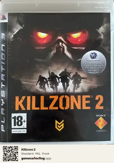 Killzone 2 PlayStation 3, PAL box front