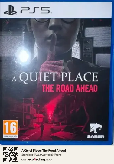 A Quiet Place: The Road Ahead PlayStation 5, Australia box front