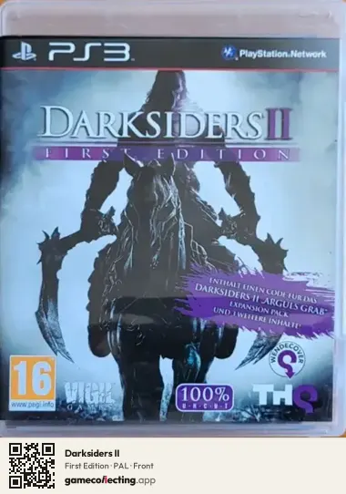 Darksiders II PlayStation 3, PAL box front