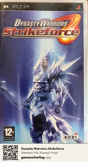 Dynasty Warriors: Strikeforce PlayStation Portable, France box front