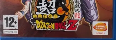 Super Dragon Ball Z, the PEGI square on its front