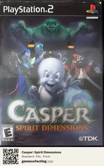 Casper: Spirit Dimensions PlayStation 2, PAL box front