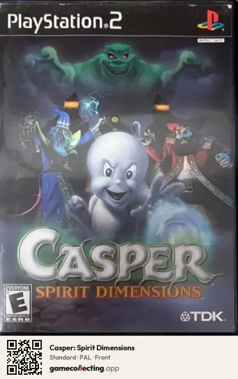Casper: Spirit Dimensions PlayStation 2, PAL box front
