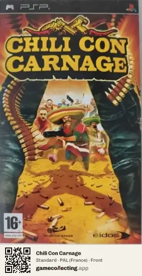 Chili Con Carnage PlayStation Portable, France box front