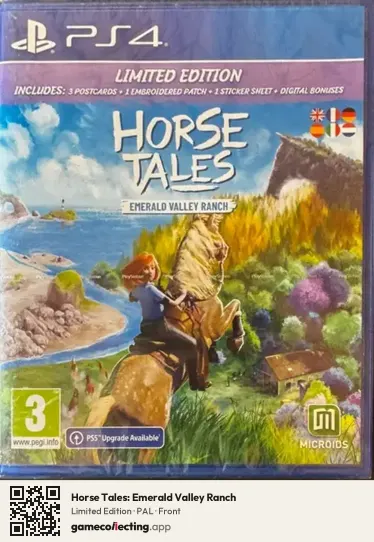 Horse Tales: Emerald Valley Ranch PlayStation 4, PAL box front