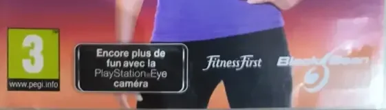 Get Fit with Mel B, the PEGI square on its front