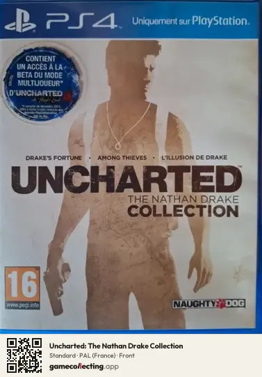 Uncharted: The Nathan Drake Collection PlayStation 4, France box front