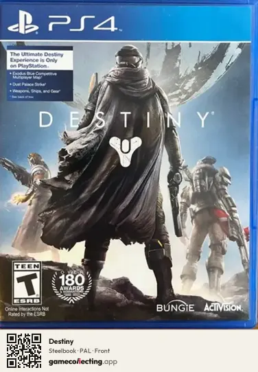 Destiny PlayStation 4, PAL box front