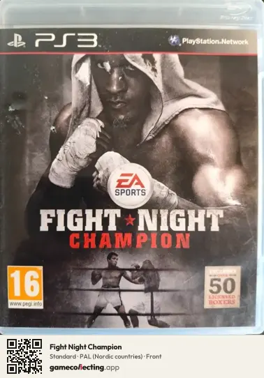 Fight Night Champion PlayStation 3, Nordic countries box front