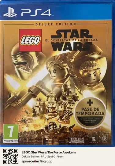 LEGO Star Wars: The Force Awakens PlayStation 4, Spain box front