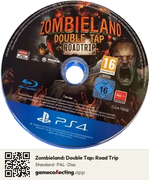 Zombieland: Double Tap: Road Trip PlayStation 4, PAL disc