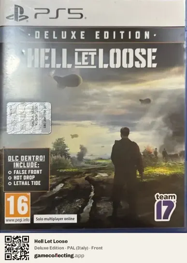 Hell Let Loose PlayStation 5, Italy box front