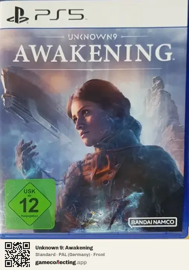 Unknown 9: Awakening PlayStation 5, Germany box front