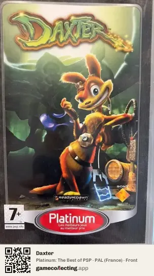 Daxter PlayStation Portable, France box front