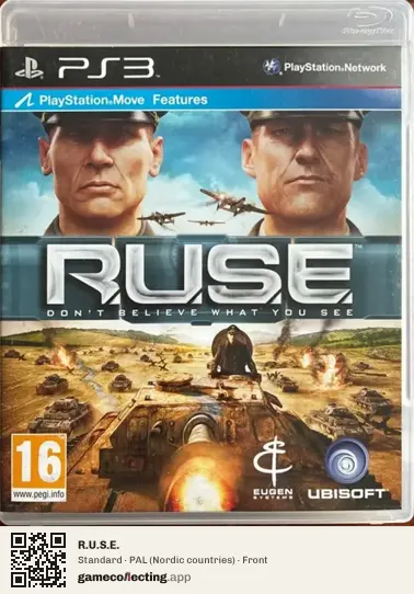 R.U.S.E. PlayStation 3, Nordic countries box front
