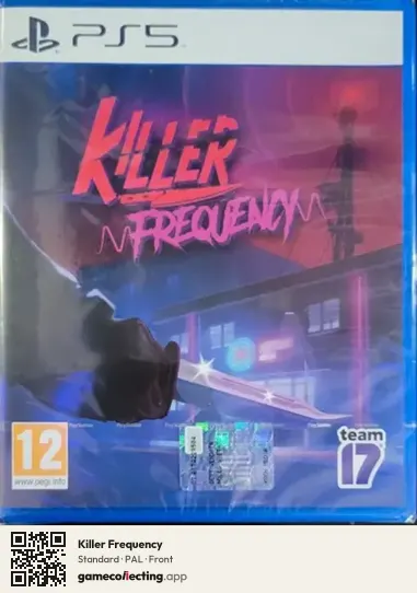 Killer Frequency PlayStation 5, PAL box front