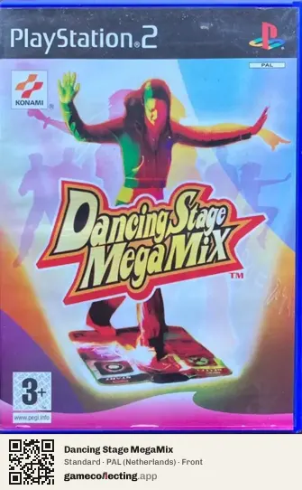 Dancing Stage MegaMix PlayStation 2, Netherlands box front