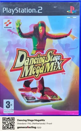 Dancing Stage MegaMix PlayStation 2, Netherlands box front