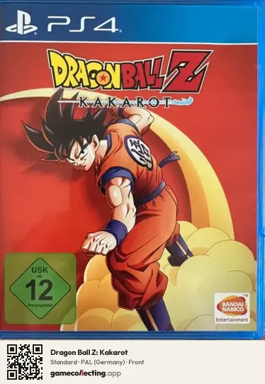 Dragon Ball Z: Kakarot PlayStation 4, Germany box front