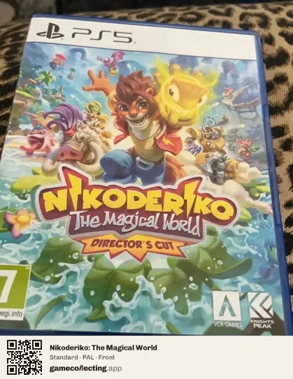 Nikoderiko: The Magical World PlayStation 5, PAL box front