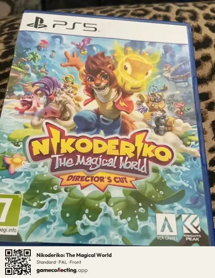 Nikoderiko: The Magical World PlayStation 5, PAL box front