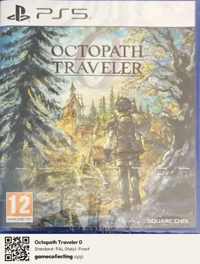 Octopath Traveler 0 PlayStation 5, Italy box front