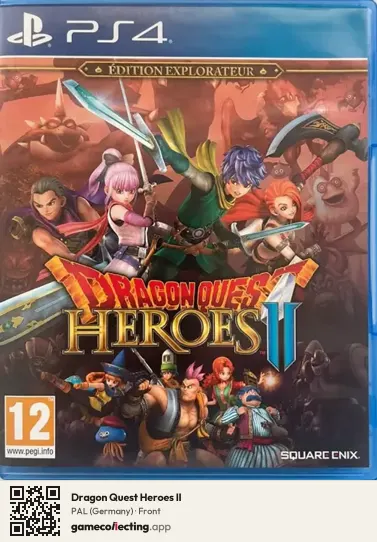 Dragon Quest Heroes II PlayStation 4, Germany box front