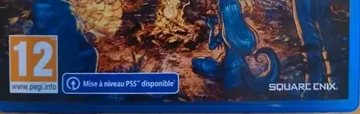 Octopath Traveler II, the PEGI square on its front