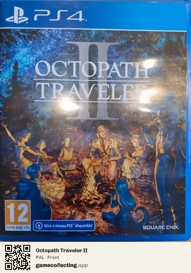 Octopath Traveler II PlayStation 4, PAL box front