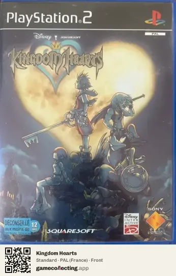 Kingdom Hearts PlayStation 2, France box front
