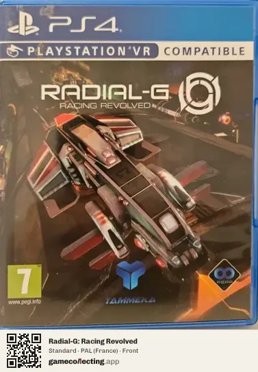 Radial-G: Racing Revolved PlayStation 4, France box front