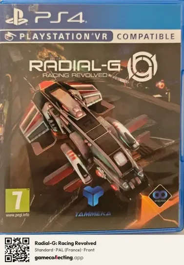 Radial-G: Racing Revolved PlayStation 4, France box front