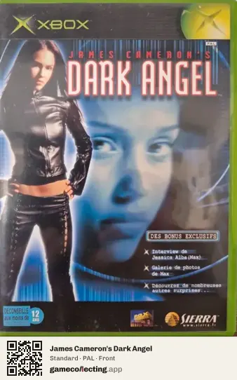 James Cameron's Dark Angel Xbox, PAL box front