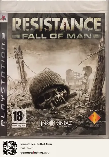 Resistance: Fall of Man PlayStation 3, PAL box front