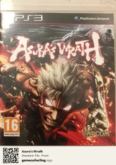 Asura's Wrath PlayStation 3, PAL box front