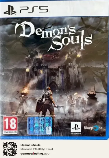 Demon's Souls PlayStation 5, Italy box front