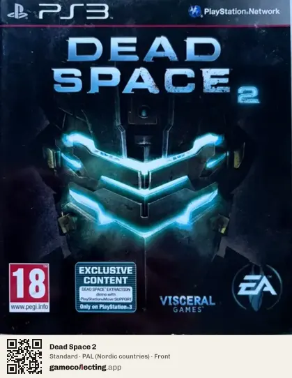Dead Space 2 PlayStation 3, Nordic countries box front