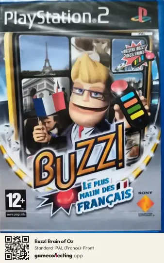 Buzz! Brain of Oz PlayStation 2, France box front