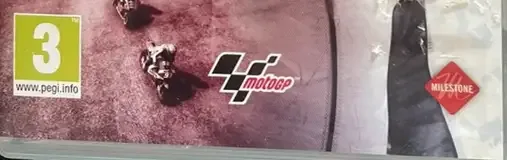 MotoGP 15, the PEGI square on its front
